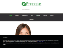 Tablet Screenshot of pranatur.com